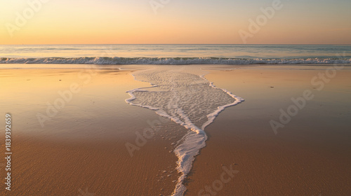 Fototapeta Naklejka Na Ścianę i Meble -  sunset on the beach