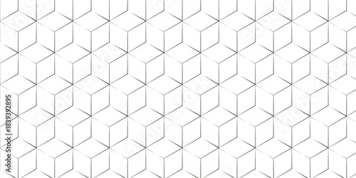 Vector abstract square modern tech grid line box. metal cube creative geometric fabric wall tiles gradient web triangle diamond honeycomb hexagon art decorative textile design.	