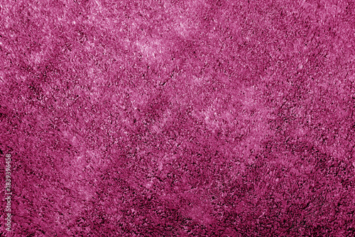 Artificial pink grass plastic covering mat texture