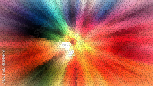 abstract background with stars