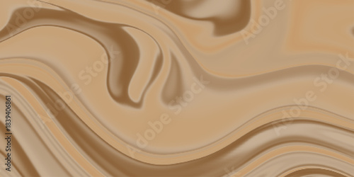 An illustration of an abstract background with brown colour. Liquid marbling paint texture background. Fluid painting abstract texture, Intensive color mix wallpaper. oil painting streaks and colorful