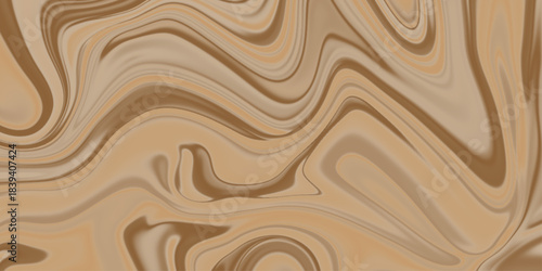 An illustration of an abstract background with brown colour. Liquid marbling paint texture background. Fluid painting abstract texture, Intensive color mix wallpaper. oil painting streaks and colorful