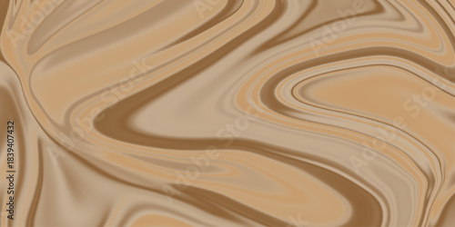 An illustration of an abstract background with brown colour. Liquid marbling paint texture background. Fluid painting abstract texture, Intensive color mix wallpaper. oil painting streaks and colorful