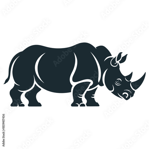 rhino vector illustration