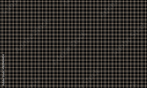 Seamless plaid pattern, black, brown, beige, white, for fashion design, clothes, skirts, and pants, adding a modern touch.