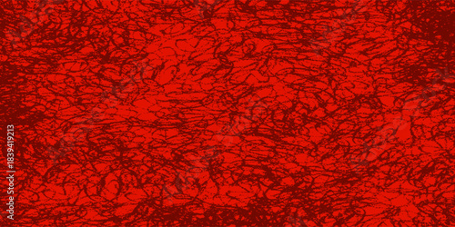 Abstract red and crimson pop art background with halftone dots in comic style modern