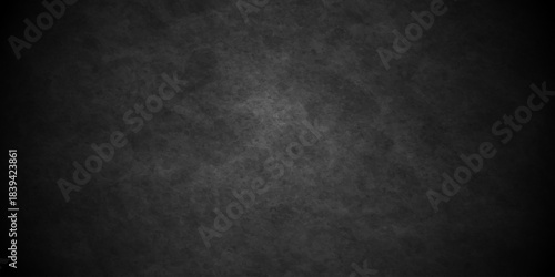 Dark black old wall paper grunge background. black blackboard and chalkboard texture. Dark black concrete wall texture element vintage grunge charcoal paint rough, distress backdrop background.	

