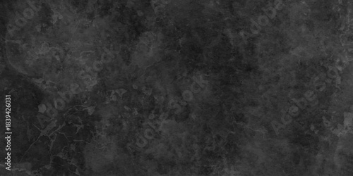 Dark black old wall paper grunge background. black blackboard and chalkboard texture. Dark black concrete wall texture element vintage grunge charcoal paint rough, distress backdrop background.