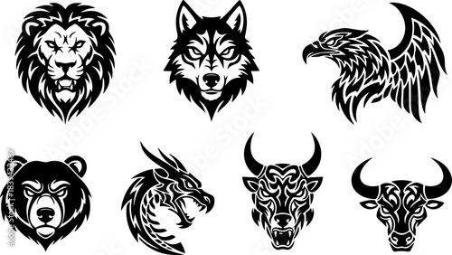 Tribal Wing Silhouette Bundle