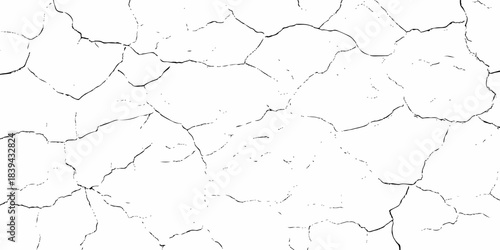 
modern black and white scratch and cracks grunge texture dust and distressed wall pattern white background..
