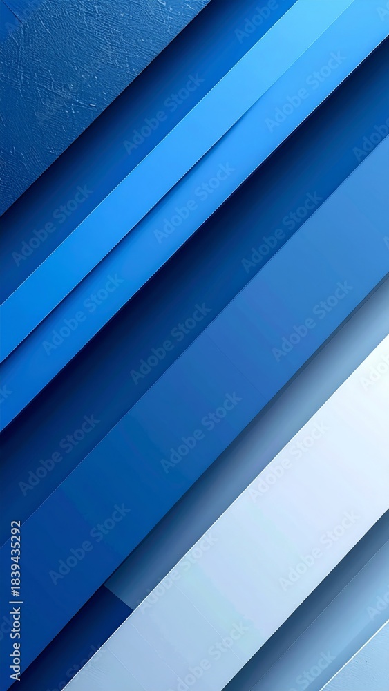 Obraz premium Abstract Blue Layers With Light Sparkle Effect Diagonal Design