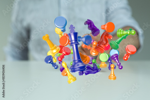 Dynamic image of vibrant ch...