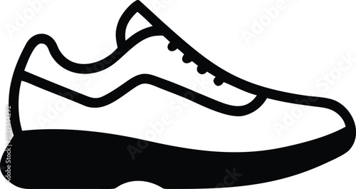 sport shoe vector illustration