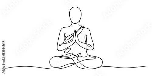 Minimalist continuous line drawing of two businessmen in suits and glasses reviewing a document together, symbolizing collaboration and business discussion in a modern style. Vector, illustration