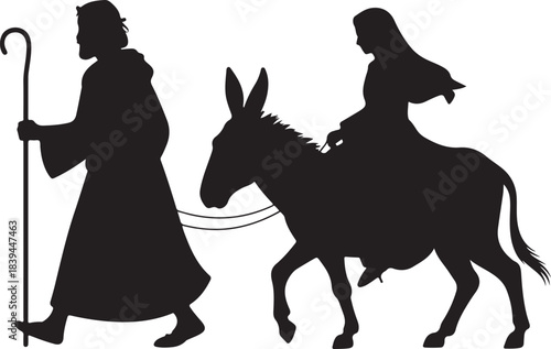 The momentous journey of the Nativity story's central figures