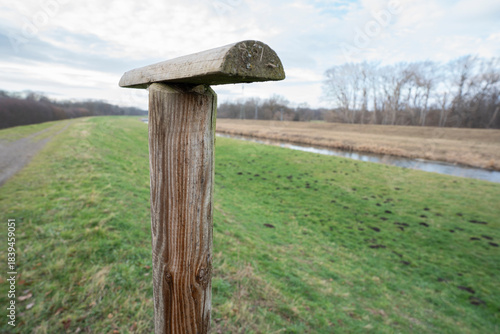 Perch for Birds of Prey Used in Falconry Training