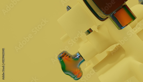 Fototapeta Naklejka Na Ścianę i Meble -  3d Abstract Design