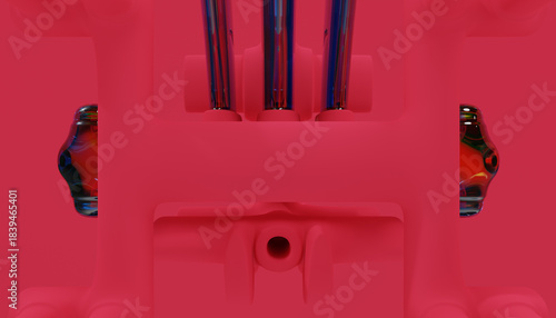 Fototapeta Naklejka Na Ścianę i Meble -  3d Abstract Design