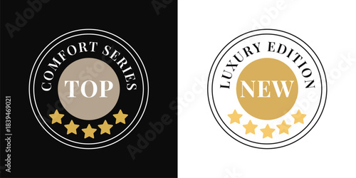 stamps vector for product packaging design element, print design