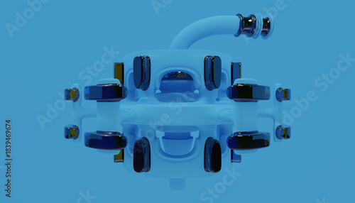 Fototapeta Naklejka Na Ścianę i Meble -  3d Abstract Design