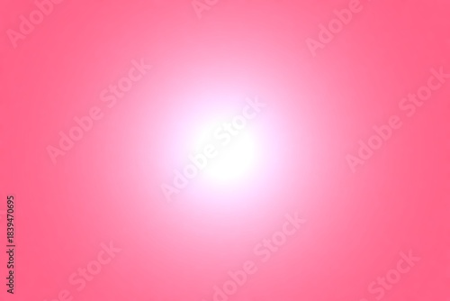 Pink radial gradient background with central bright white light