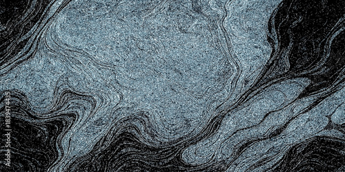 Old granite wall pattern with gray stone surface texture and dirty vintage concrete backdrop material