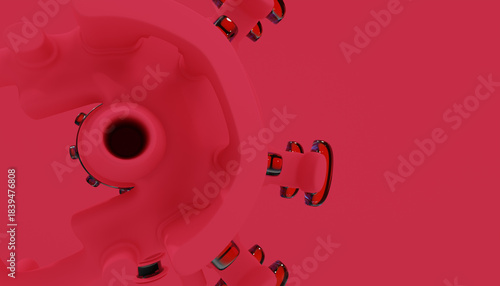 Fototapeta Naklejka Na Ścianę i Meble -  3d Abstract Design