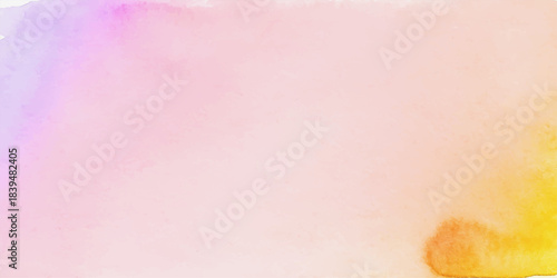 Abstract watercolor background with pink pastel flower patterns and a grunge paper texture design provides a vintage blank frame for a wedding scrapbook card or wallpaper backdrop. ornament, wall, old