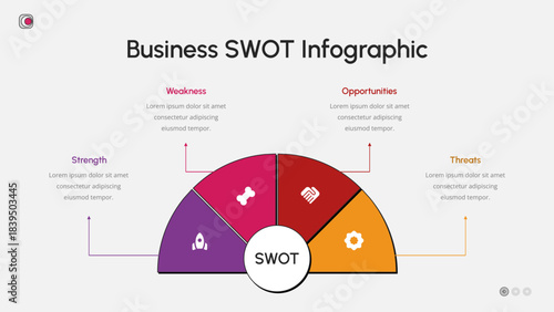 Business SWOT Infographic