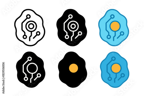 Engineered Cellular Design. Quantum vacuum concept illustrated by oscillating field grid, minimal energy representation of