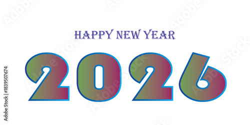 Colorful alphabet and number fridge magnets for school and year celebration on a fridge