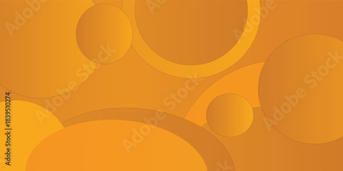 Orange wave geometric abstract background, overlay with halftone vector bacground. Suitable for cover, poster, web design. eps 10