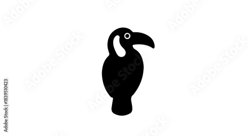 Silhouette of a person standing against a black background silhouette