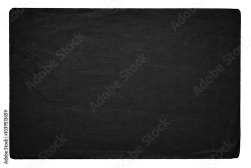 black paper background isol...