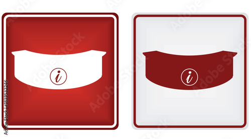 Information sign post. vector illustration	
