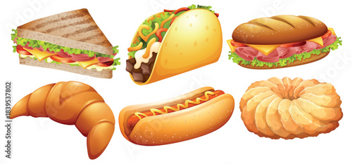 vector graphic food item