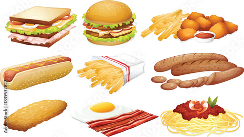 vector graphic food item