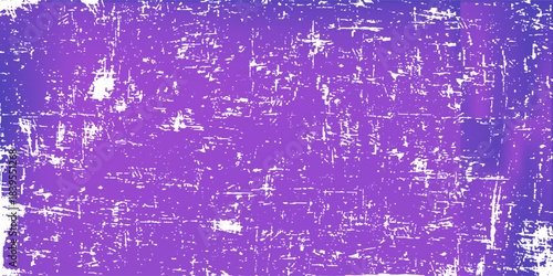 Relaxed African American Man Listening Music In Wireless Airpods Earphones In Neon Light, Smiling Black Guy Wearing Bluetooth Earpods Enjoying Favorite Songs Over Purple Background, Panorama eps 10