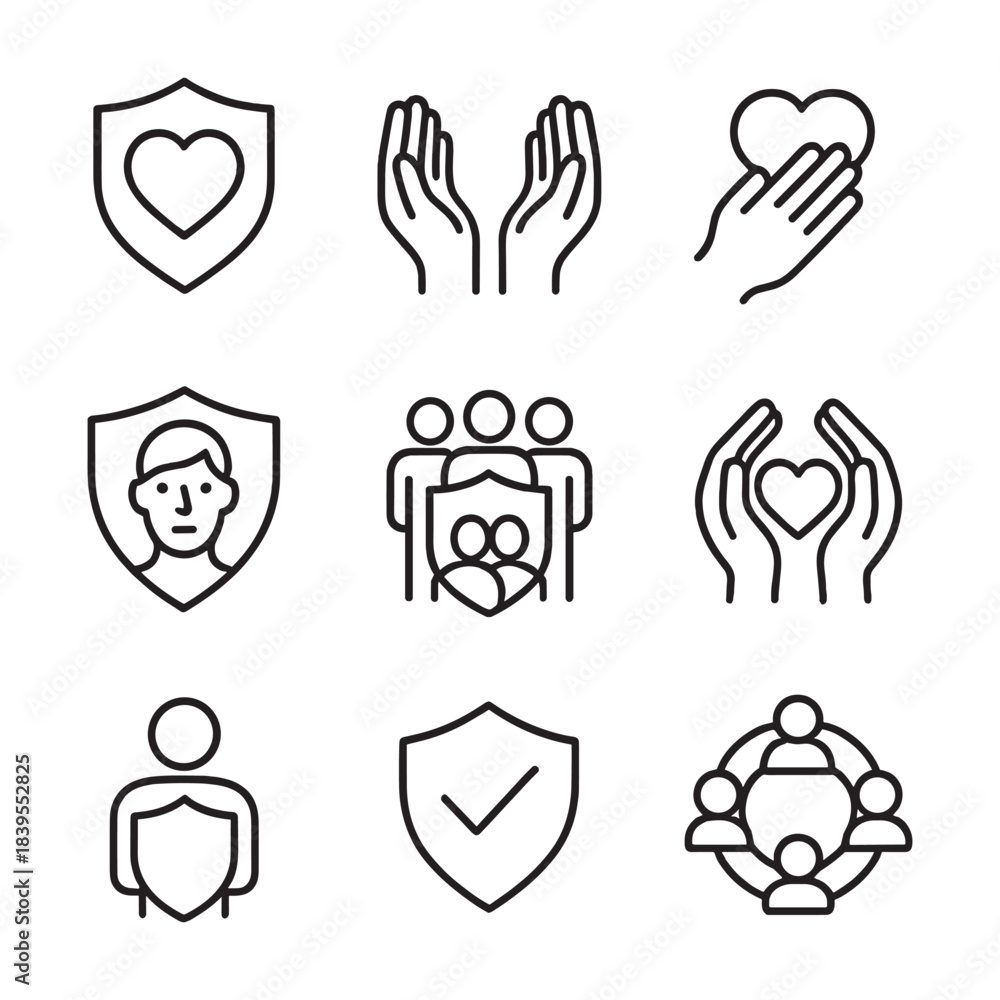Fototapeta premium Therapeutic Care and Healing Hands