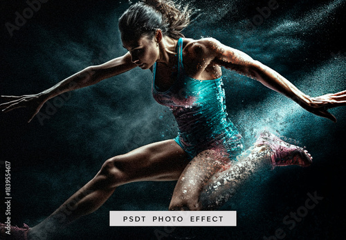 Dust Motion Photo Effect