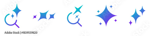 AI Generate, Sparkle Star Icon