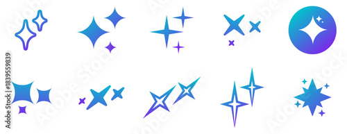 AI Generate, Sparkle Star Icon