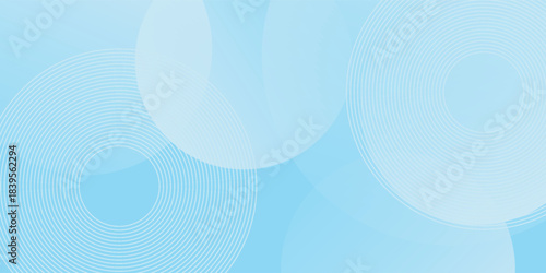 Modern abstract background, blue white gradations, circle effect,shape memphis, trendy , vector ,eps 10