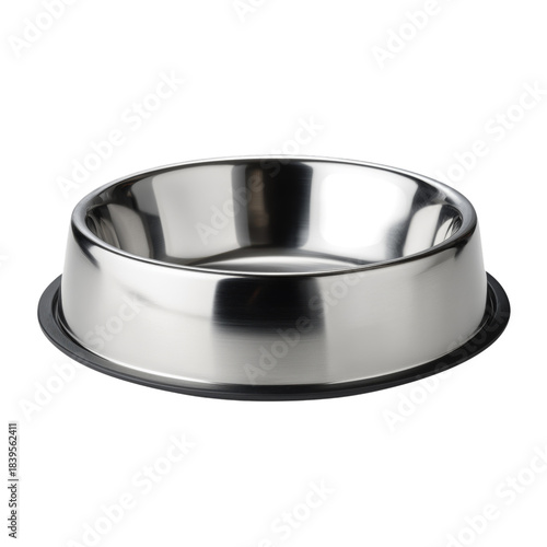 Bowl Filled With Dry Pet Food on a Simple Background During the Daytime
