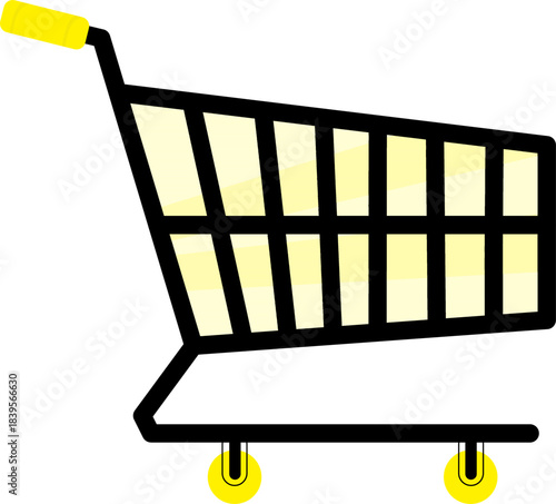 Troly design.eps
This trolley is visually designed with something more attractive with bright colors to invite people to enjoy their shopping with bright yellow and black colors that depict pleasure w