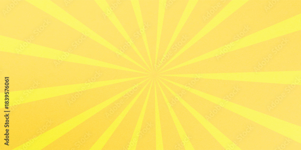 Obraz premium Orange Sunburst Pattern with yellow Background. Rays. Radial. Summer Banner. Exploding star burst texture japanese radius cartoon pattern abstract eps editable vector