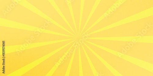 Orange Sunburst Pattern with yellow Background. Rays. Radial. Summer Banner. Exploding star burst texture japanese radius cartoon pattern abstract eps editable vector