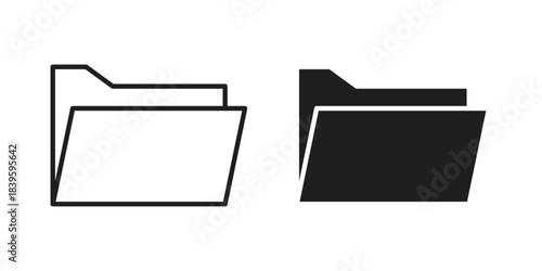 File icons silhouette vector flat illustration design. Stroke line icons