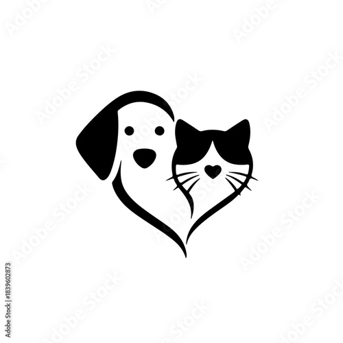 Heartwarming bond between dog and cat captured in a unique design