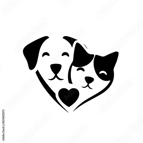 Heartwarming bond between dog and cat captured in a unique design